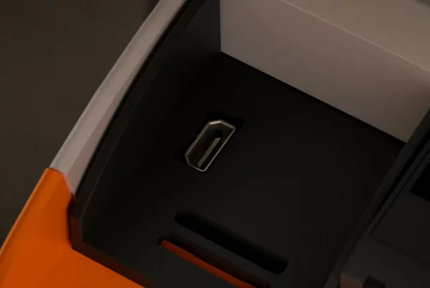 KUNBUS RevPi Connect 5 REVOLUTION PI USB plug view powered by Raspberry Pi