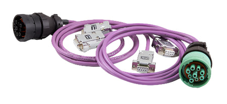 IPEK-003014 (J1939 Type 1; DSUBx2) cord view