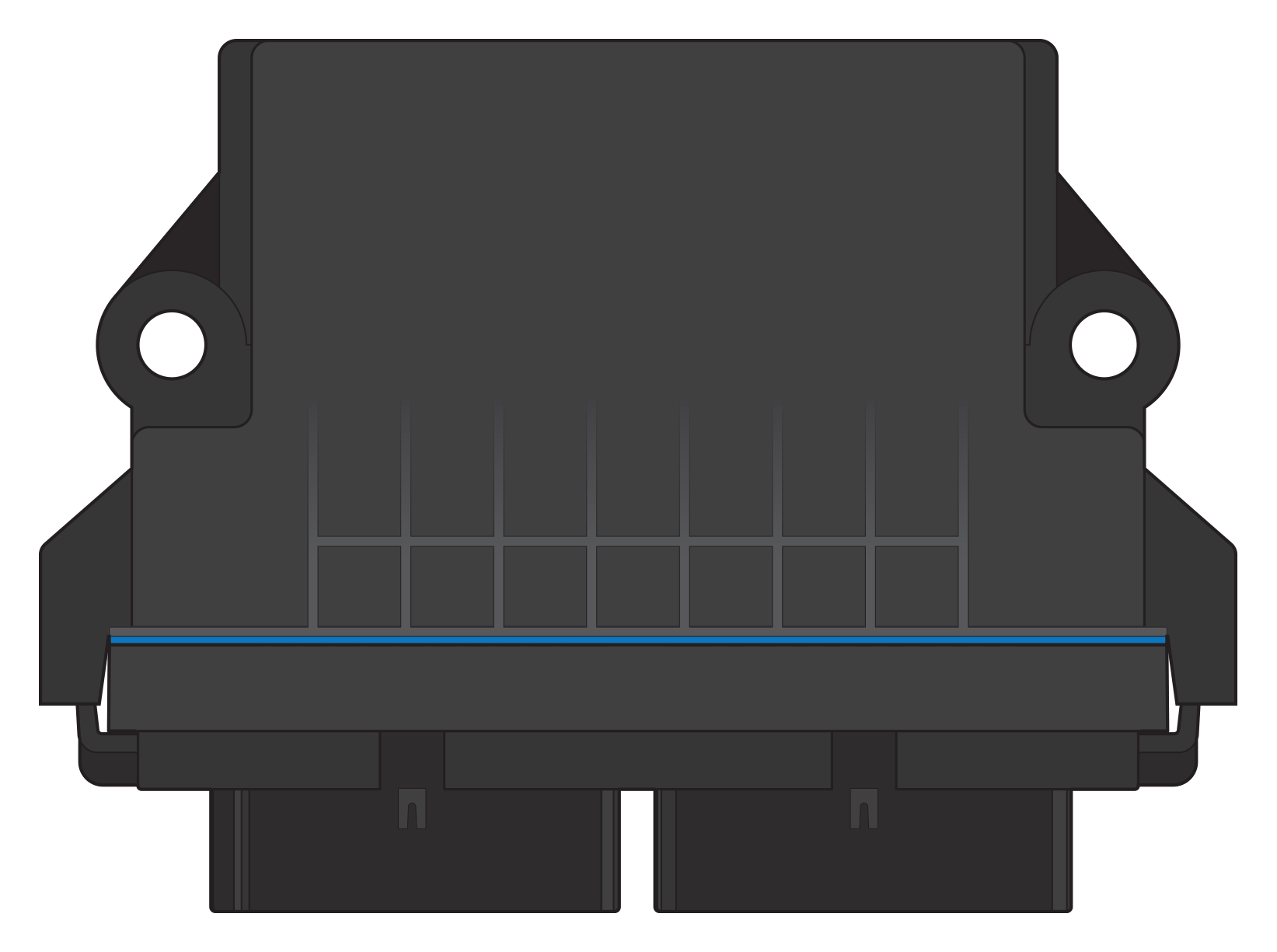 Peak System IPEH-003085 PCAN-MicroMod FD ECU side image with graphic image