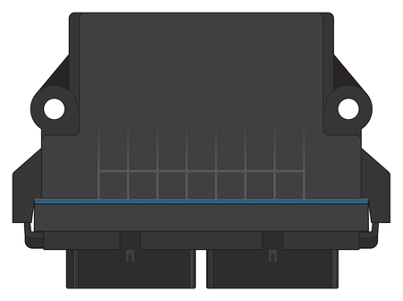 Peak System IPEH-003085 PCAN-MicroMod FD ECU side image with graphic image