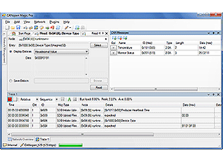 CANopen Magic Professional ES-SFT-COMP screen view