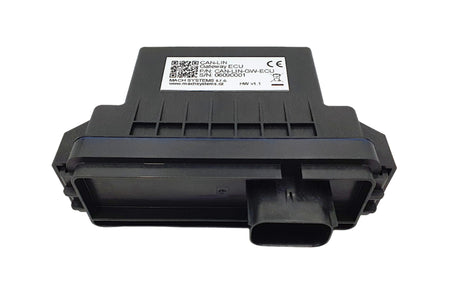 MACH SYSTEMS MA-CAN-LIN-GW-ECU Gateway ECU front and bottom view