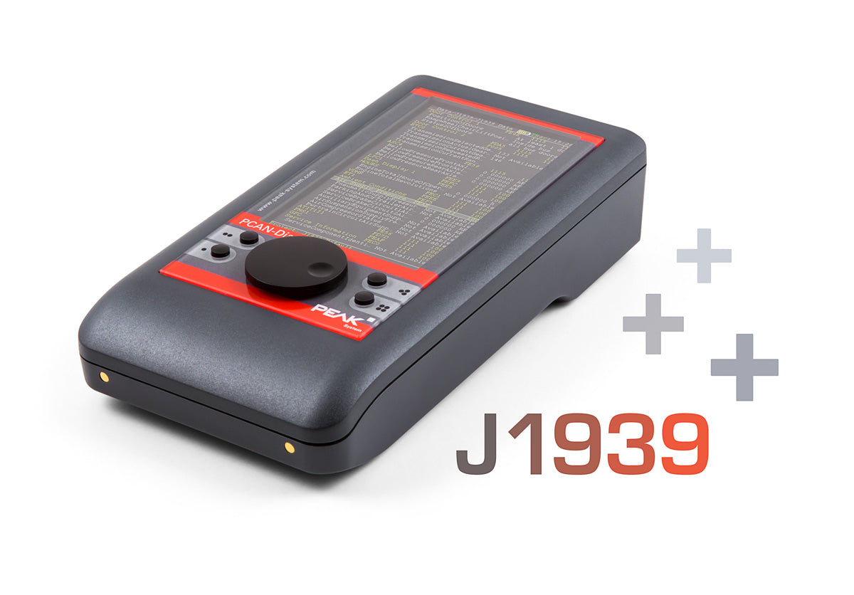 PCAN-Diag FD J1939 Add-in - Extension for CAN Diagnostic Tool