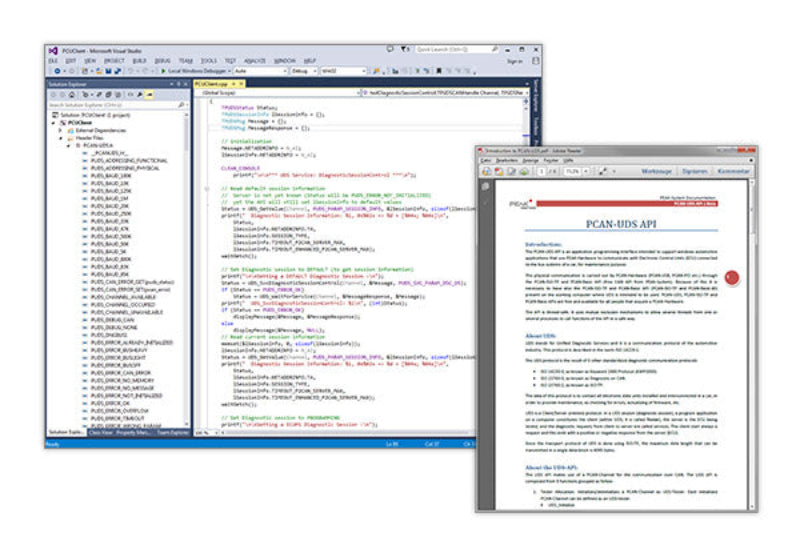 PCAN-UDS Product Page data view