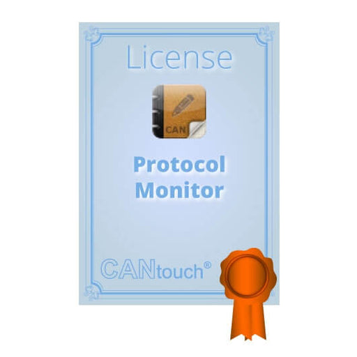 CANtouch: License for "Protocol Monitor CAN (Tx/Rx)"