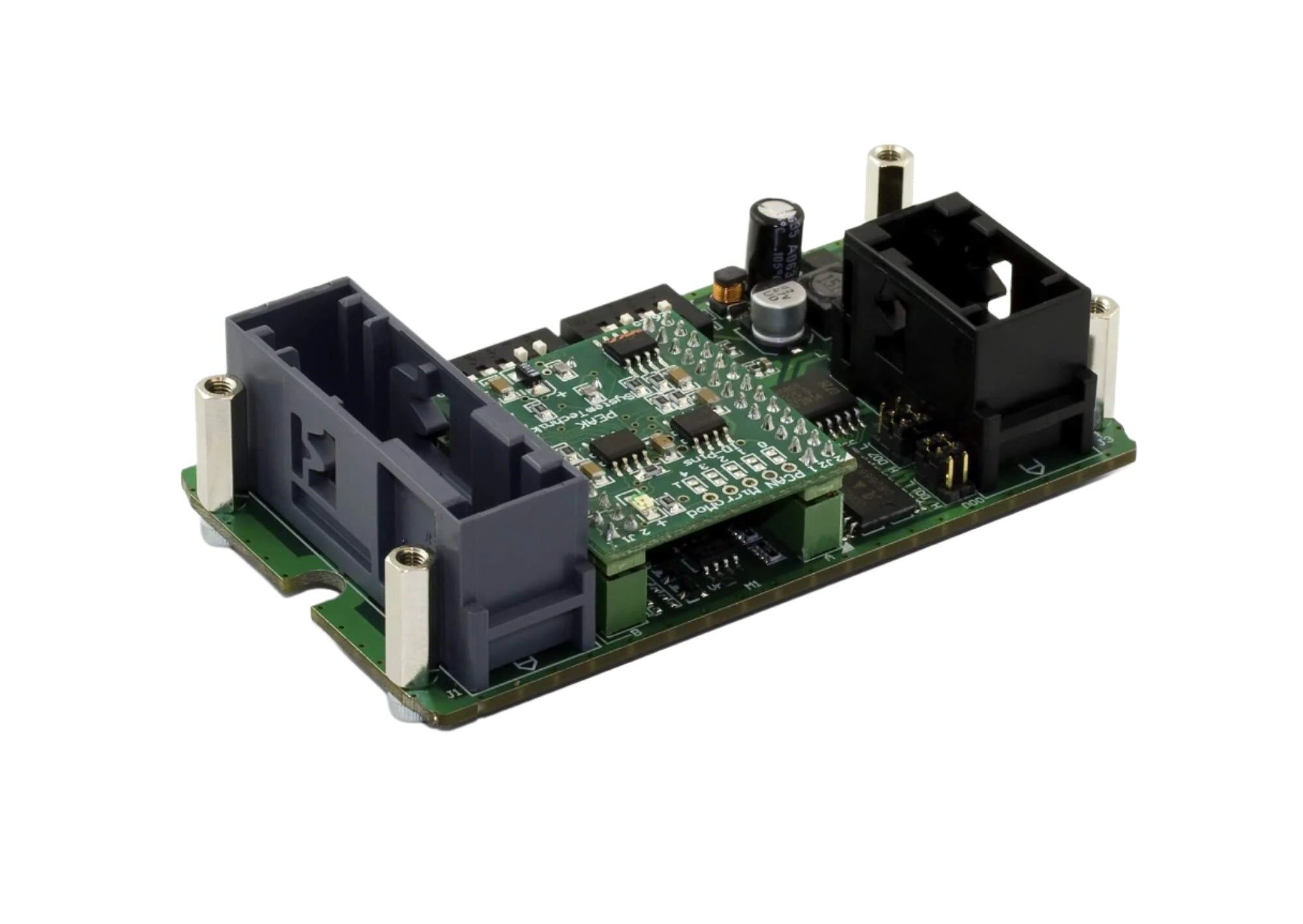 PCAN-MicroMod Mix 3 IPEH-002206 bare circuit board shot with no housing