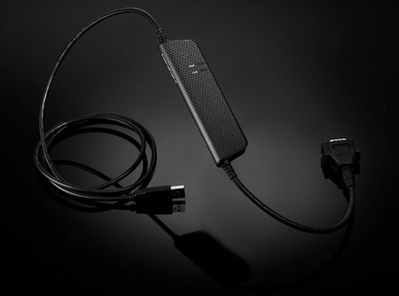 Kvaser Leaf Light HS v2 Phytools style shot of full product on black background