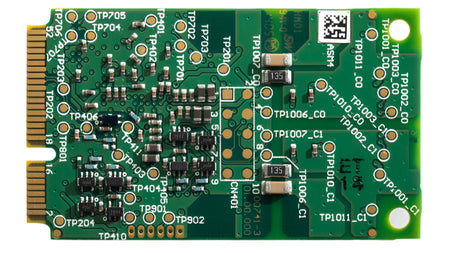 Kvaser KV-00743-7 Mini PCI Express 2xHS (2 CH) bare board back view 