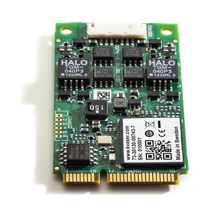 Kvaser Mini PCI Express 2xHS (2 CH)