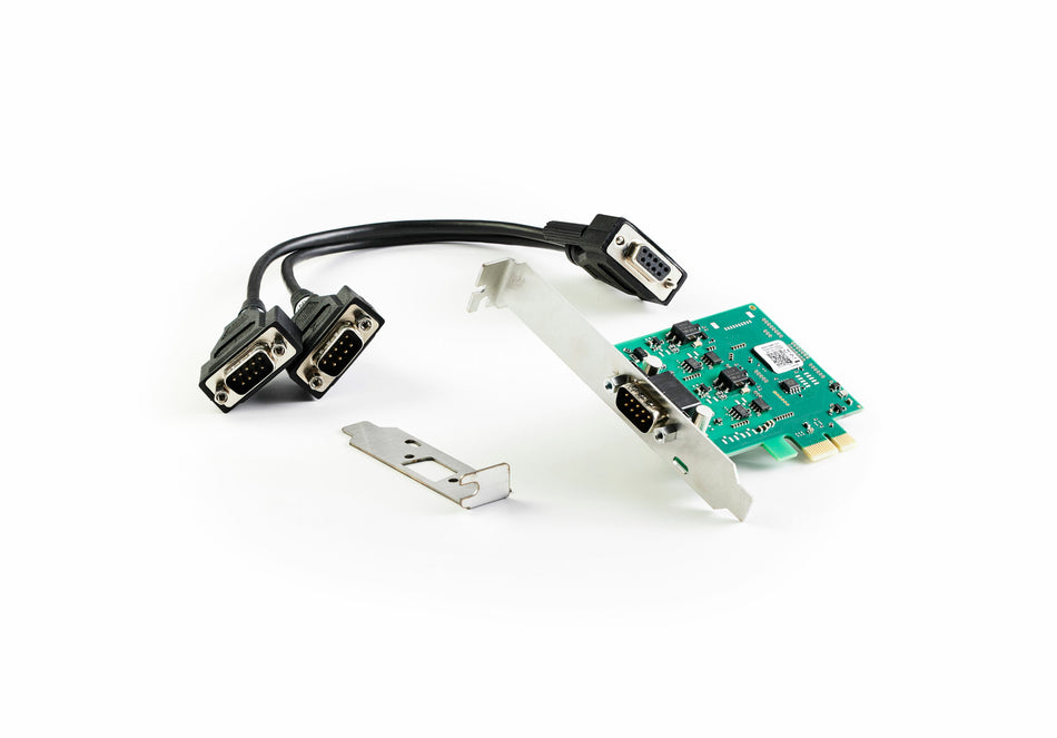 Kvaser PCIEcan 2xCAN v3 KV-01432-9 full parts view 