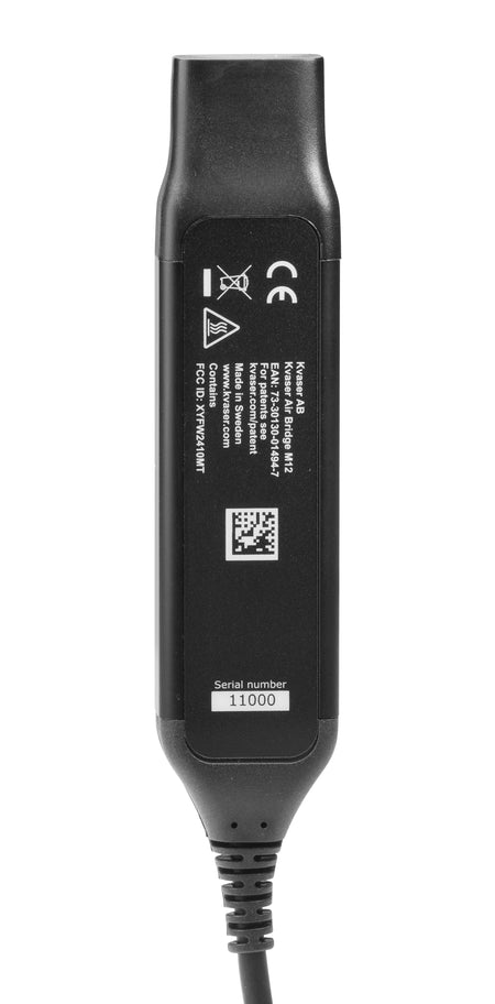 Kvaser KV-01494-7 air bridge m12 indicator back view