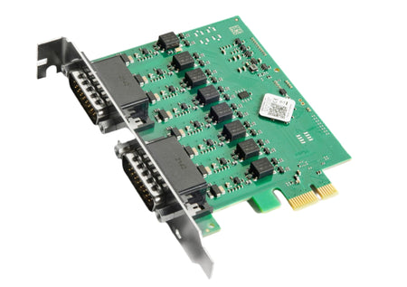 Kvaser KV-01512-8 PCIe 8xCAN bare circuit board top view