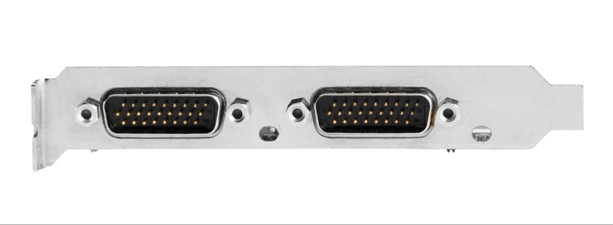 Kvaser KV-01512-8 PCIe 8xCAN dual connector view