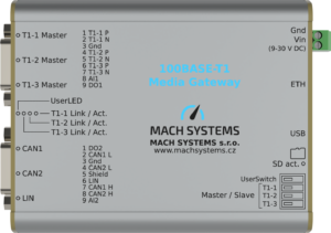 Mach Systems MA-100BASET1-MG top view