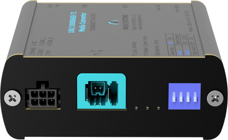 Mach System MA-1000BASET1-MC-MATENET Media Converter MATEnet left side view