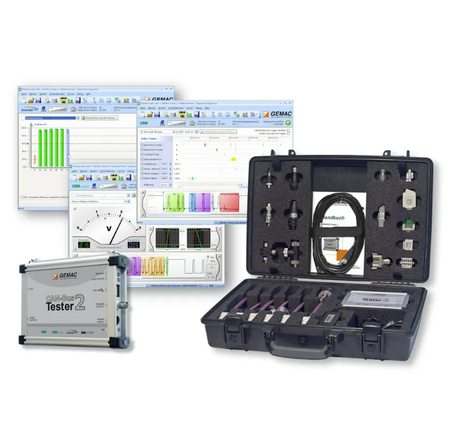 GEMAC PR-22517-10 Can-Bus 2 Tester kit and data screens