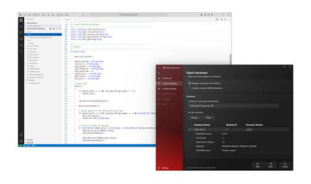 Peak IPEH-003110 GPSFD Software showing computer screen of data