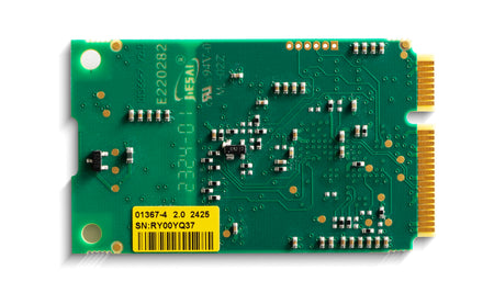 Kvaser Mini PCIe 1xCAN FD horizontal view rear