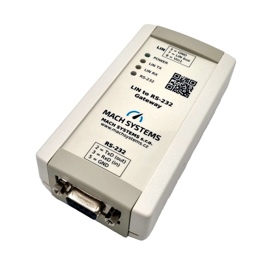 Mach System LIN-RS232-Converter-scaled face and bottom image