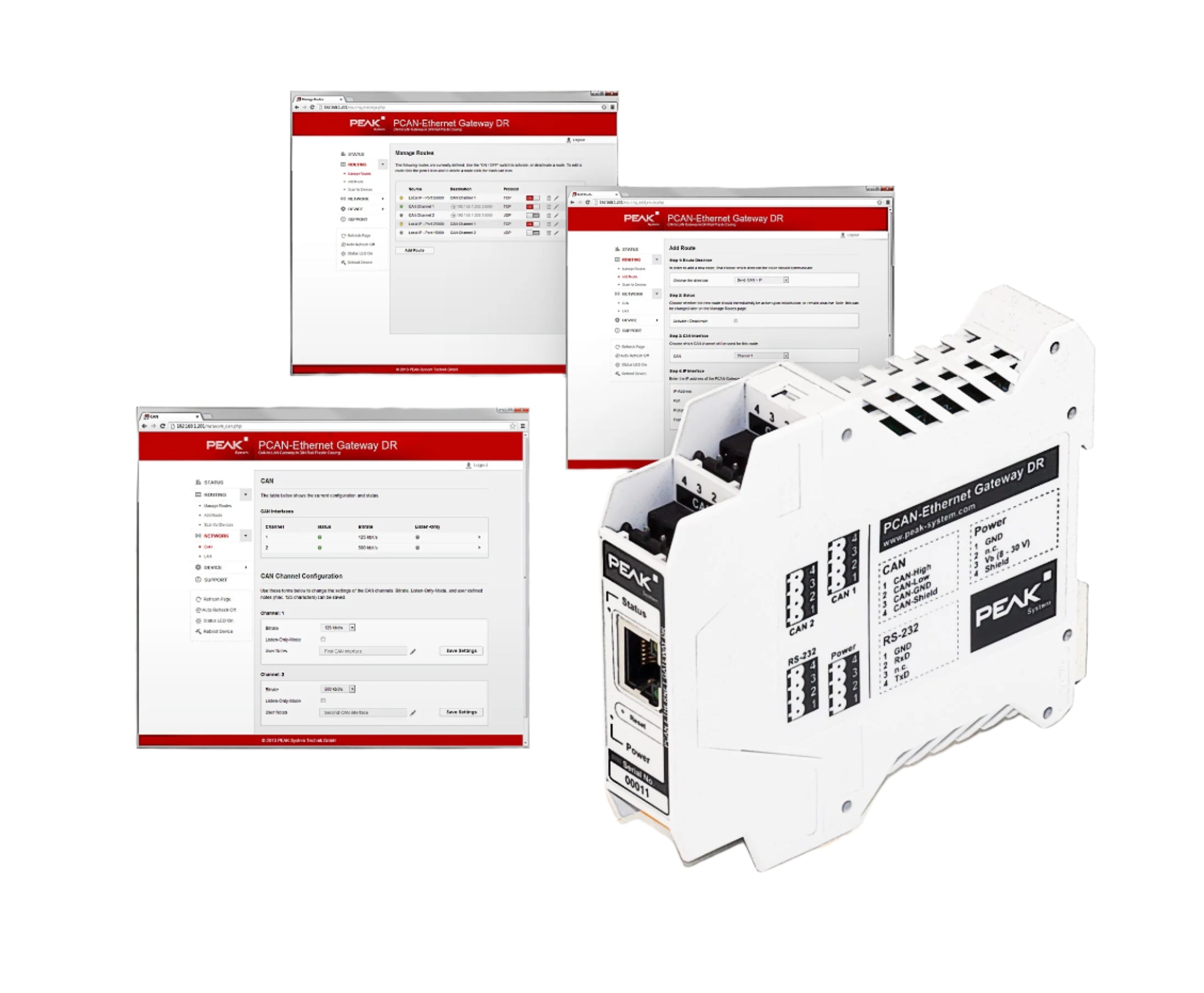PCAN-Ethernet Gateway DR Single IPEH-004010 product suite view