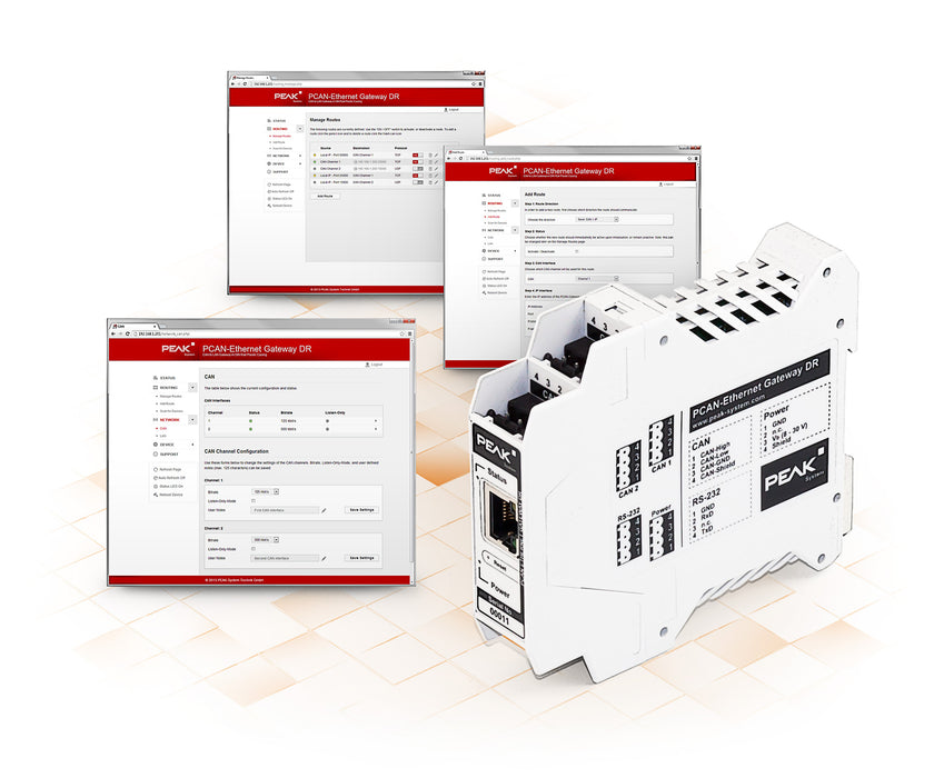 PCAN-Ethernet Gateway DR