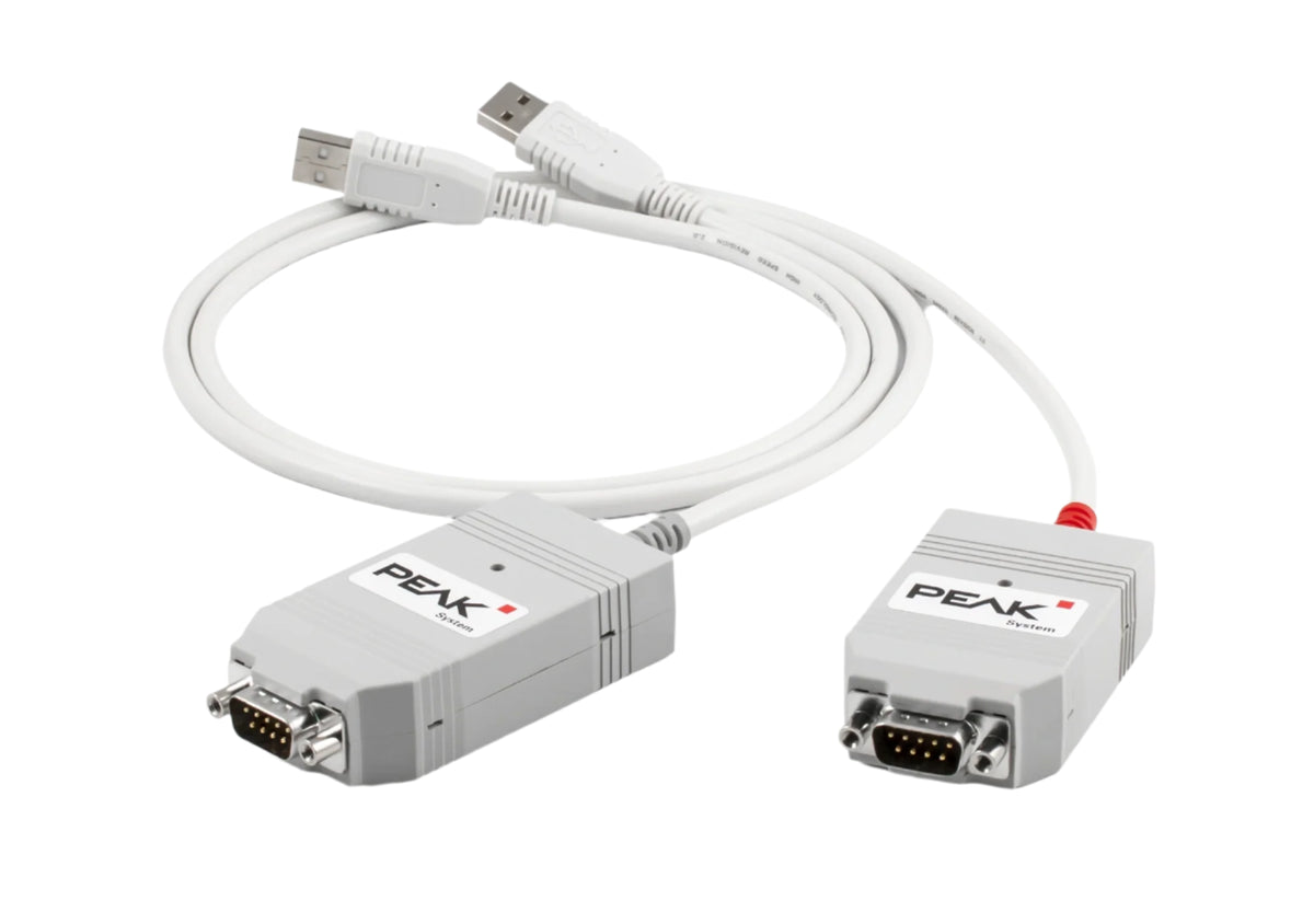 PEAK-System Technik IPEH-002022 PCAN USB Adapter (isolated) product view of two
