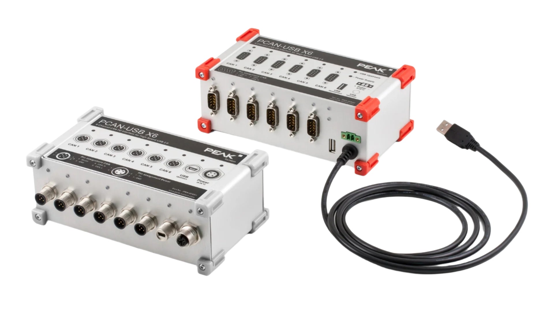 PEAK-System Technik PCAN-USB x6 different product shots