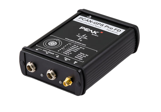 Peak System Technik IPEH-003105 PCAN-GPS Pro FD product shot front and bottom