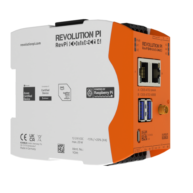 industrial pc, IIoT gateway, PLC, based on Raspberry Pi CM4