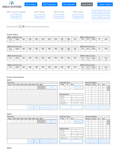 Mach Systems SENT-Interface-Tool-SAE-J2716 dashboard 2