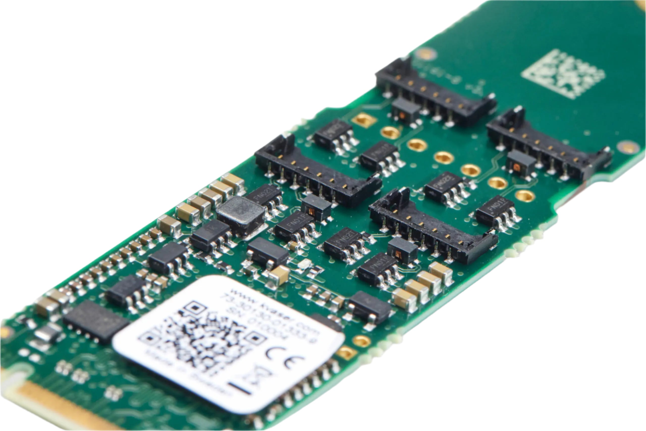 Kvaser KV-01333-9 bare circuit board close up view
