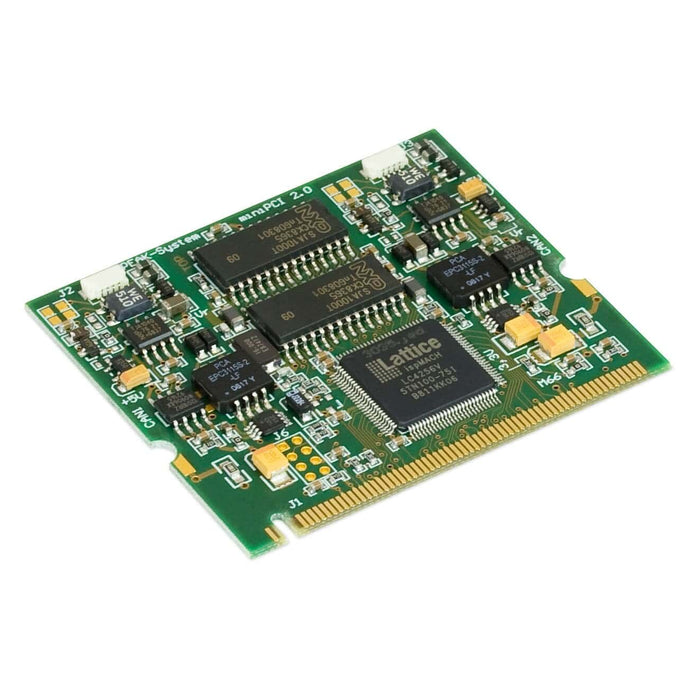 PCAN-miniPCI card iso (1ch/2ch) IPEH-003046 bare circuit board alt top view