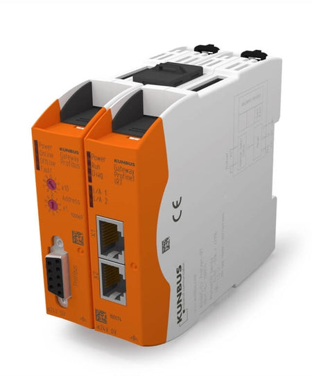 Kunbus KU-PR100074 Gateway Module - PROFINET IRT Slave front and side view