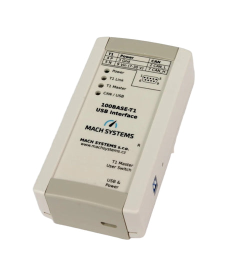 Mach Systems MA-100BASET1-USB-IF100Base-T1 USB Interface front view