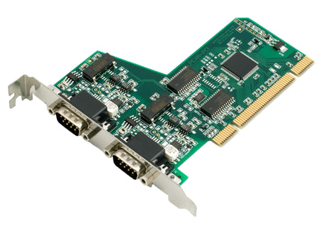 PCAN-PCI insert-card (1ch/2ch) IPEH-002065 and IPEH-002064 bare circuit board top view