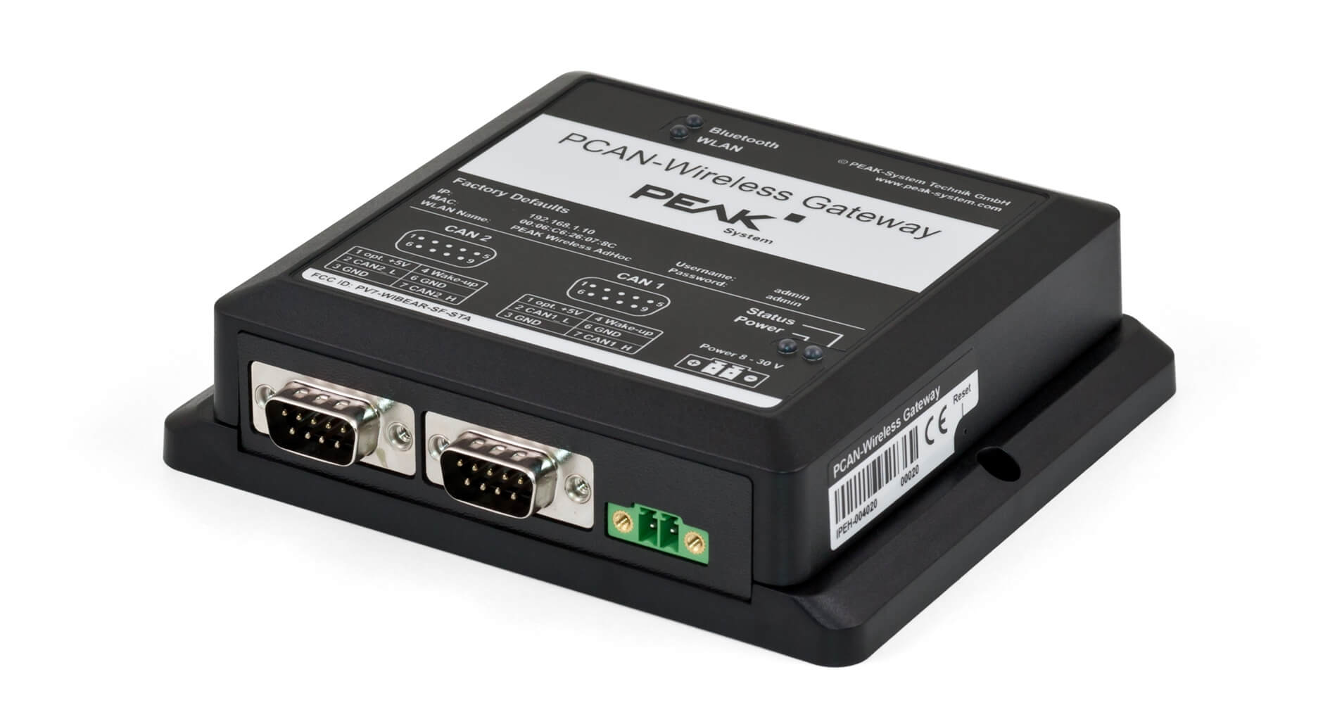 PCAN-Wireless Gateway PEAK-System Technik IPEH-004020 PCAN-Wireless Gateway