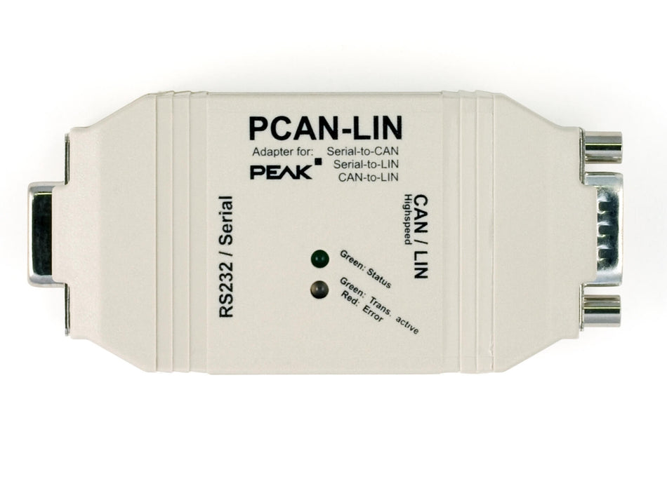 PCAN-LIN Interface (high-speed/iso) IPEH-002029 top-down product shot