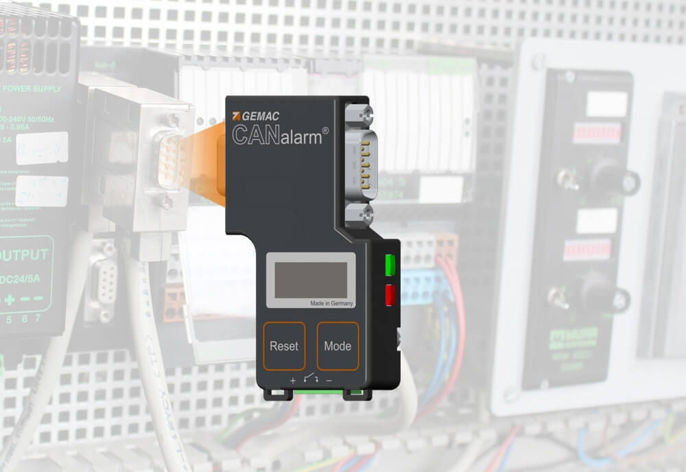 GEMAC PR-22565-00 CANalarm diagram of how to connect