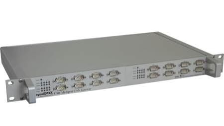 SYS-3404001 SYS TEC USB-CANmodul16 front view