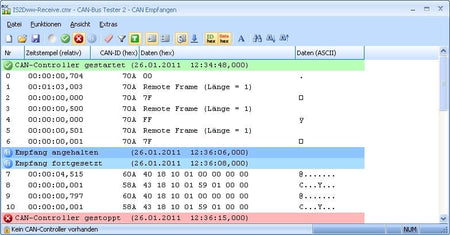 CANvision Protocol Monitor