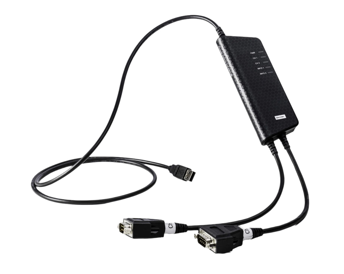 Kvaser KV-00965-3 Hybrid 2xCAN/LIN product shot