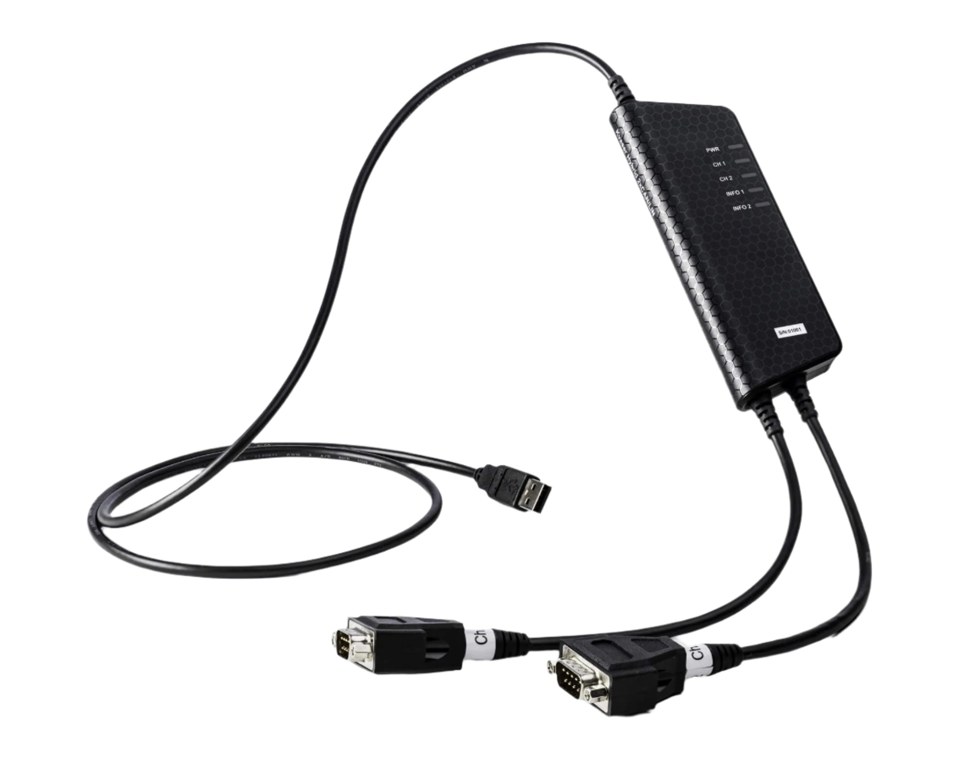 Kvaser KV-00965-3 Hybrid 2xCAN/LIN product shot