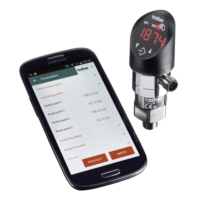 Trafag DPC 8380 Display Pressure Transmitter (Thick-Film on Ceramic)
