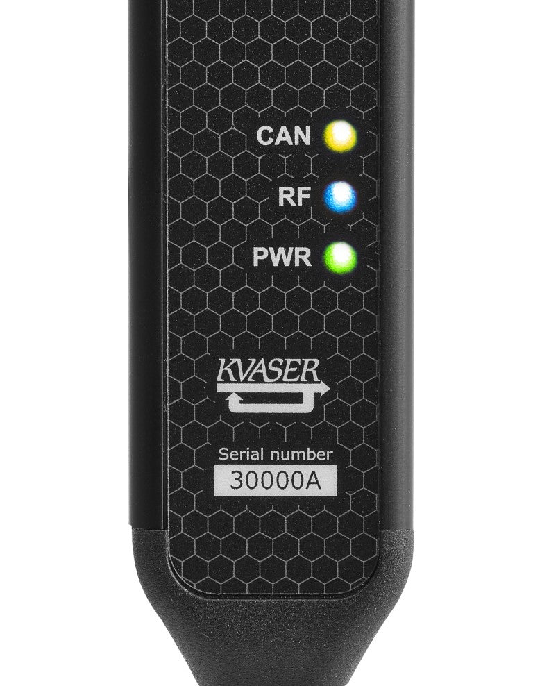 Kvaser KV-01148-9 Air Bridge light m12 indicator close up product view