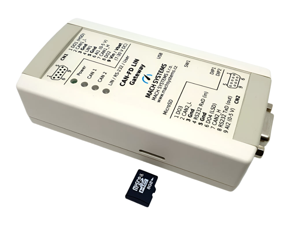 CAN FD LIN Gateway & Data logger - CANFD-LIN-GW | Phytools