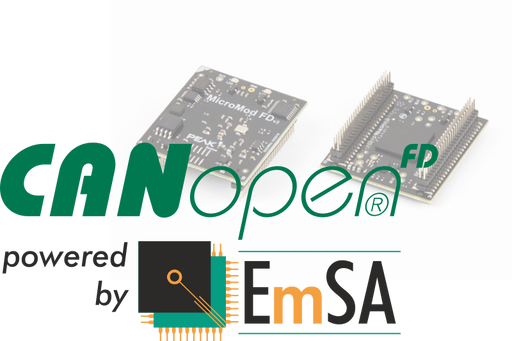 CANopen and CANopen FD Firmware for PCAN-MicroMod FD (software only)