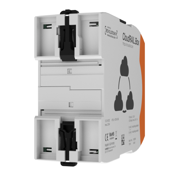 Kunbus KU-PR100298 cloudRAIL.Box front and left side view