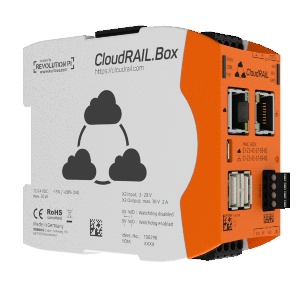 Kunbus KU-PR100298 cloudRAIL.Box full product gif rotation view