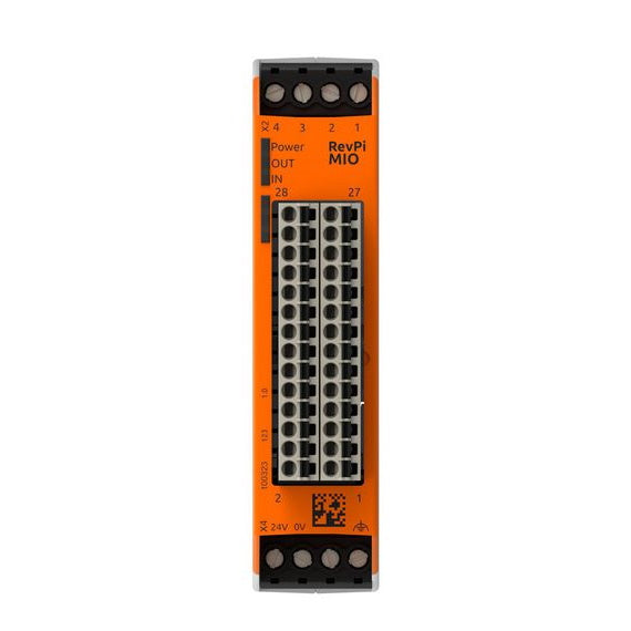 Kunbus KU-PR100323 RevPi MIO – Analog & Digital I/O Module right end view