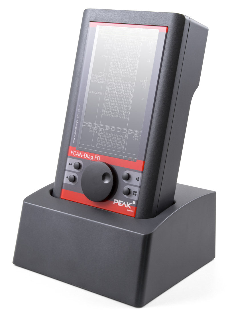 PCAN-Diag FD with Charging Station IPEH-003069 + IPEH-003068 product shot